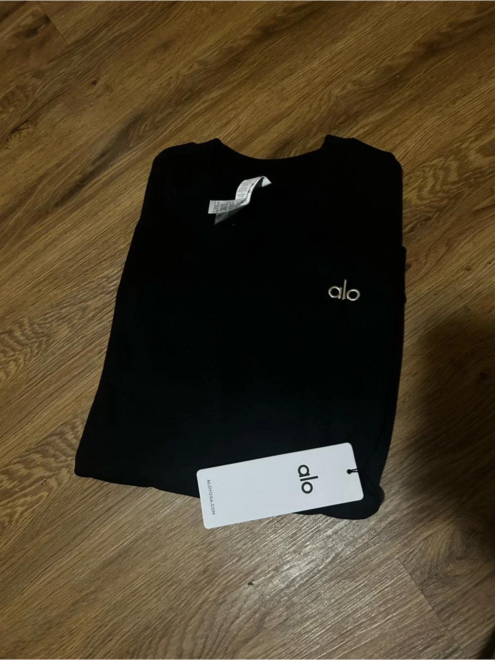 ALO Yoga Navy Relaxed Crewneck Sweatshirt